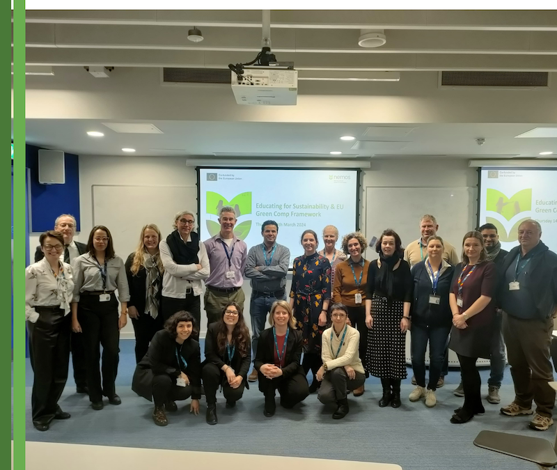 NEMOS’s final event on Education for Sustainability and EU GreenComp Framework was a great success!